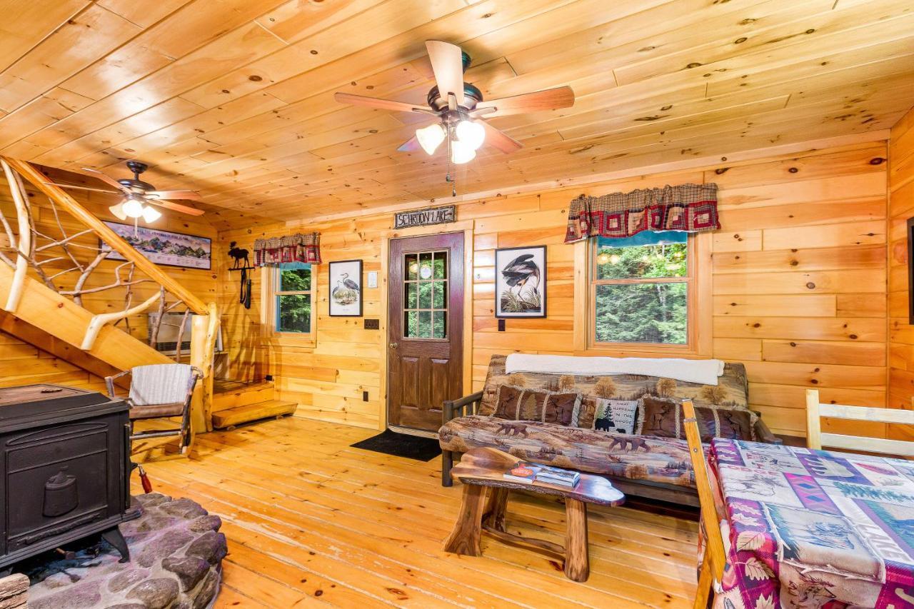 Lost Pond Cabin Schroon Lake Bagian luar foto