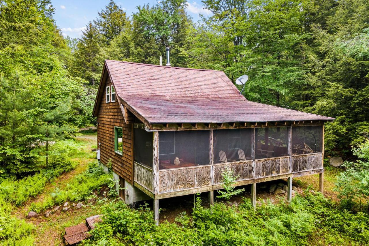 Lost Pond Cabin Schroon Lake Bagian luar foto
