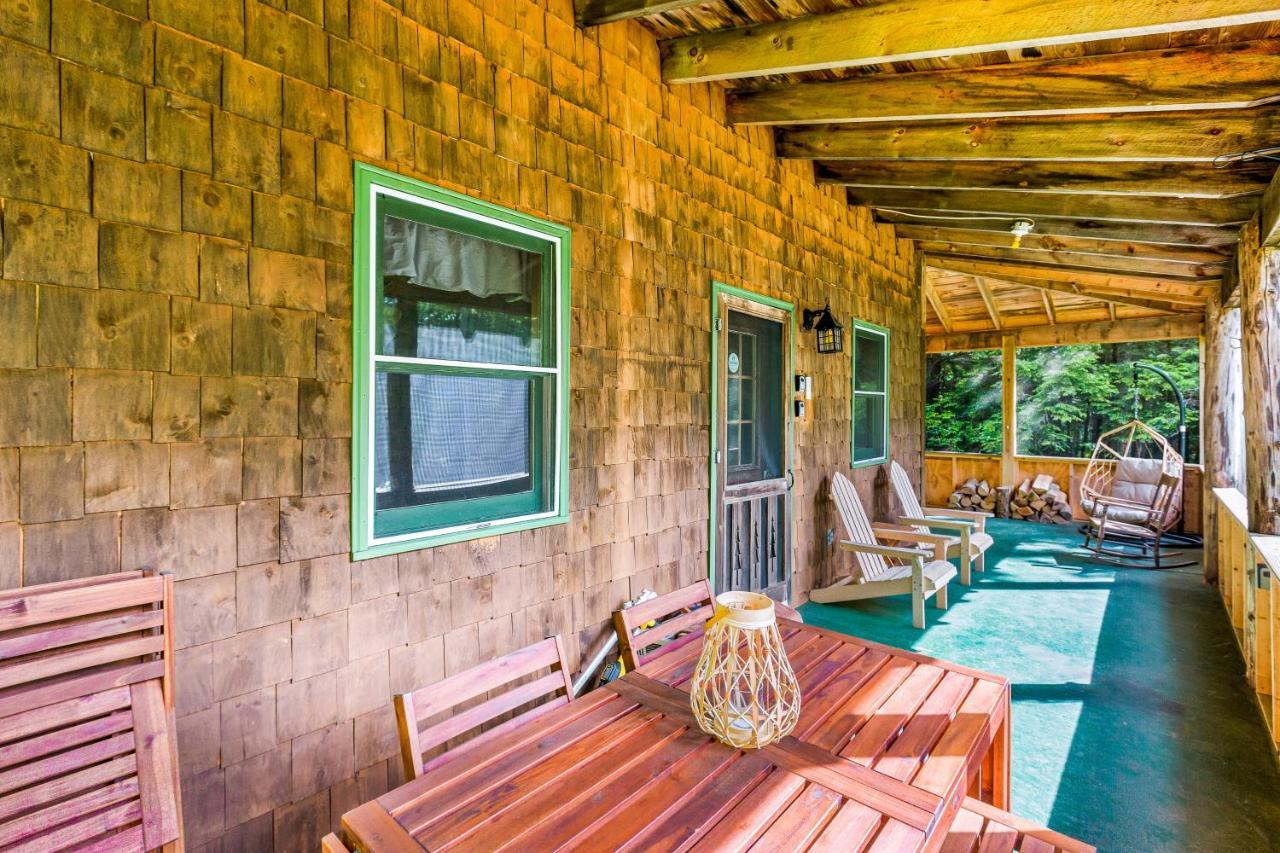Lost Pond Cabin Schroon Lake Bagian luar foto