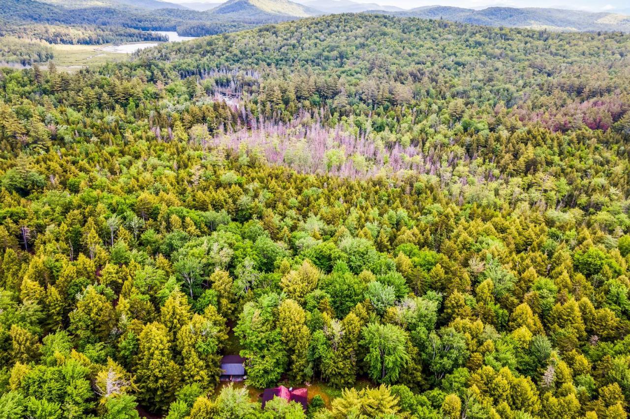 Lost Pond Cabin Schroon Lake Bagian luar foto