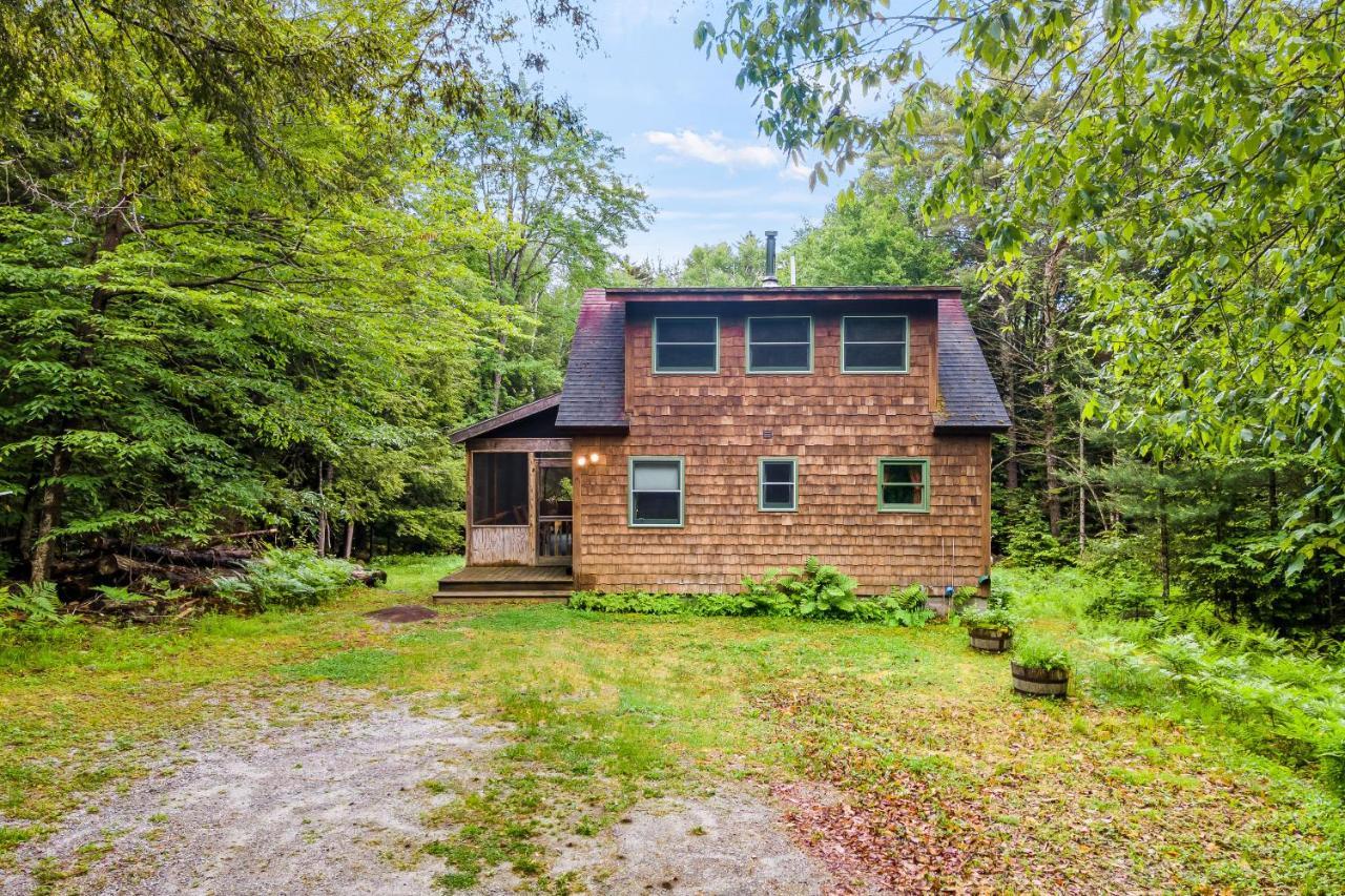 Lost Pond Cabin Schroon Lake Bagian luar foto